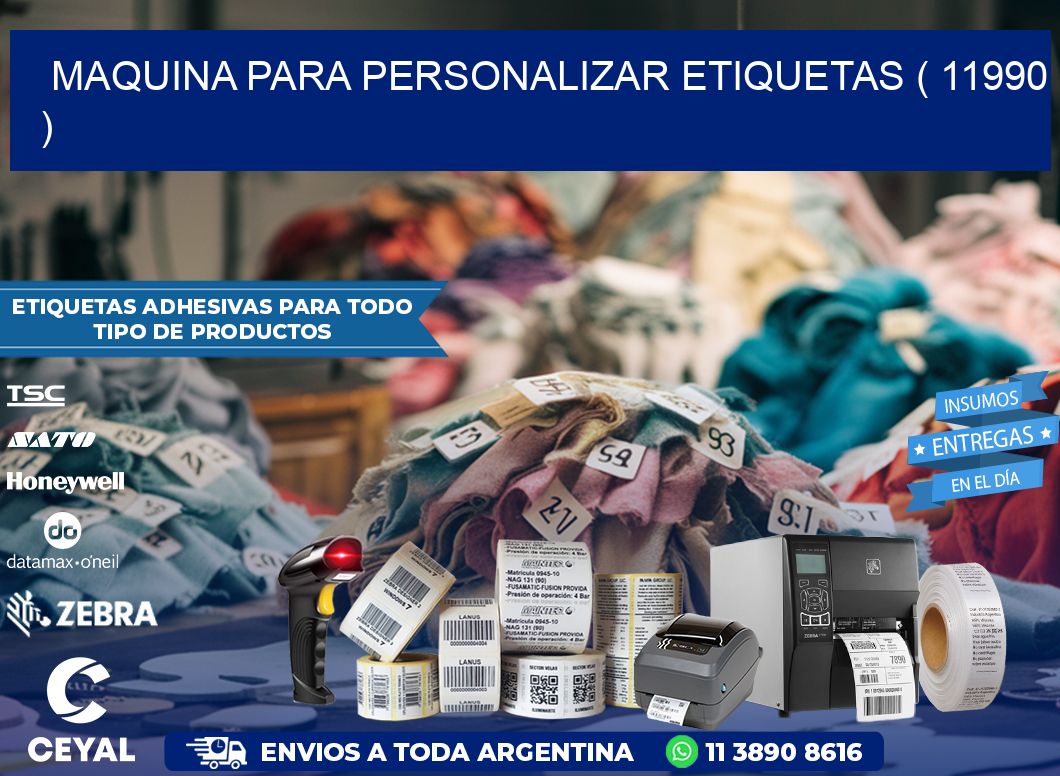 maquina para personalizar etiquetas ( 11990 )