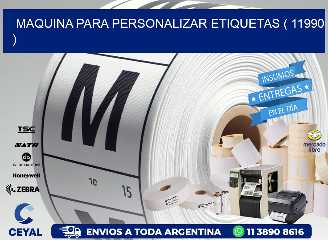 maquina para personalizar etiquetas ( 11990 )