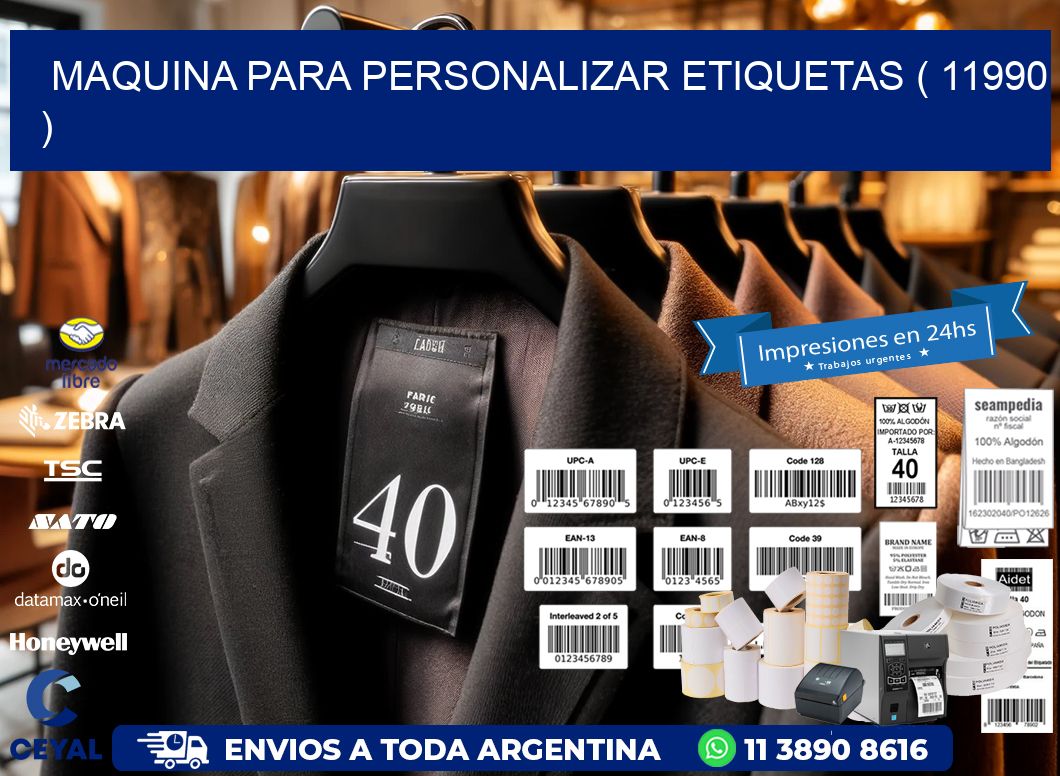 maquina para personalizar etiquetas ( 11990 )