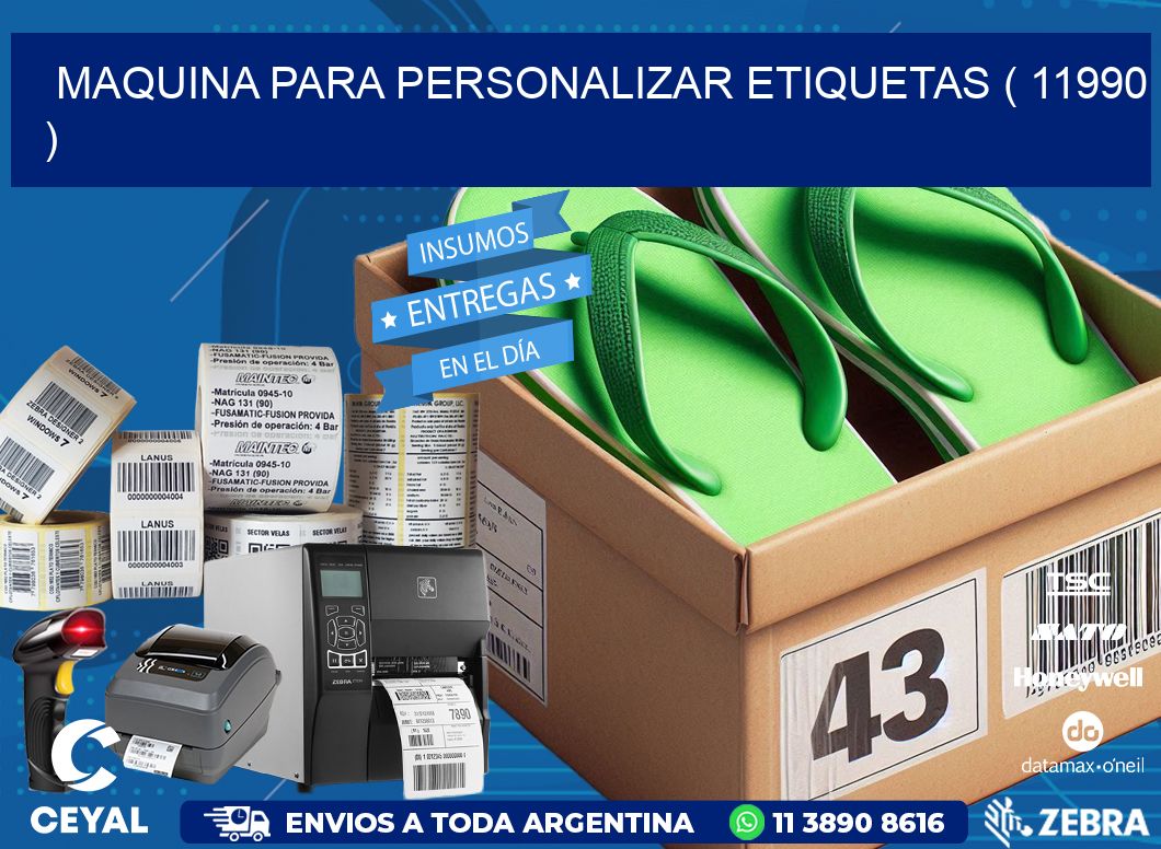 maquina para personalizar etiquetas ( 11990 )