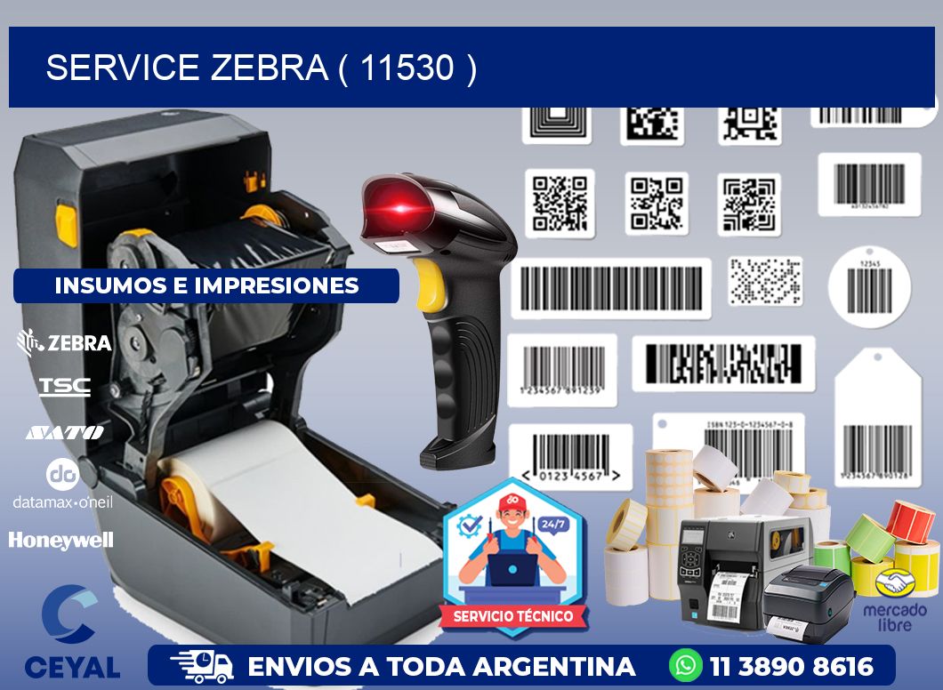 service zebra ( 11530 )