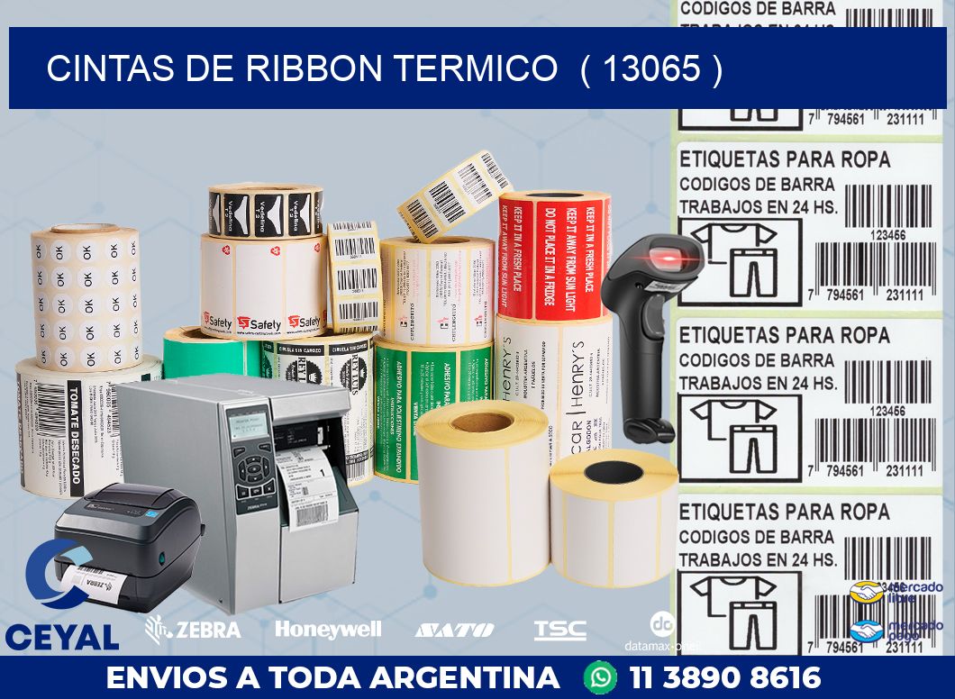 CINTAS DE RIBBON TERMICO  ( 13065 )