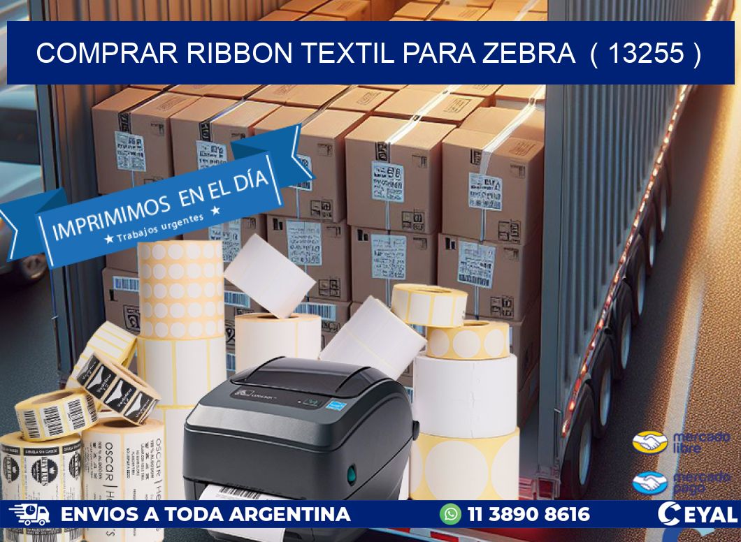 COMPRAR RIBBON TEXTIL PARA ZEBRA  ( 13255 )