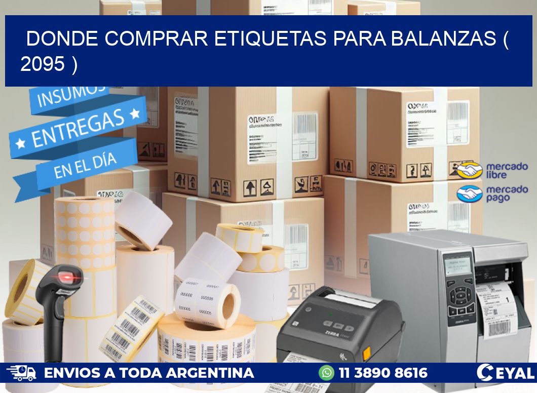 DONDE COMPRAR ETIQUETAS PARA BALANZAS ( 2095 )