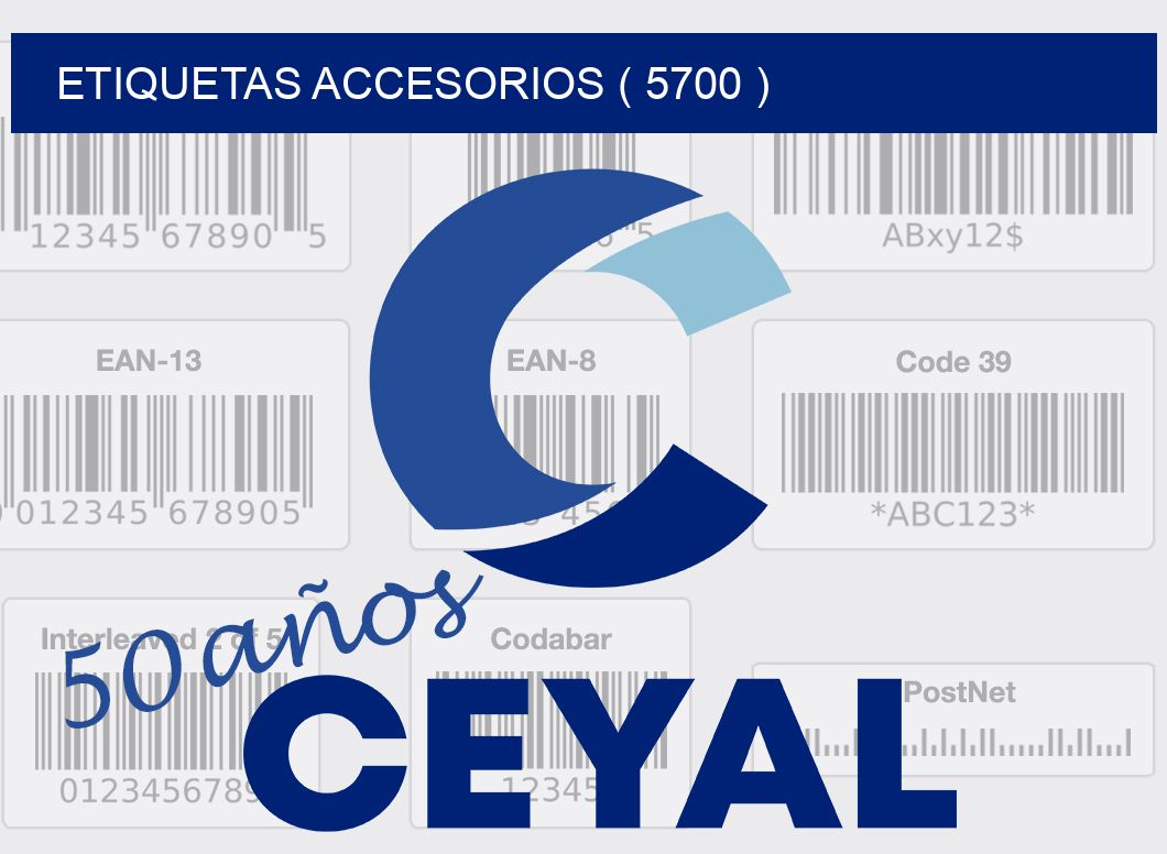 ETIQUETAS ACCESORIOS ( 5700 )