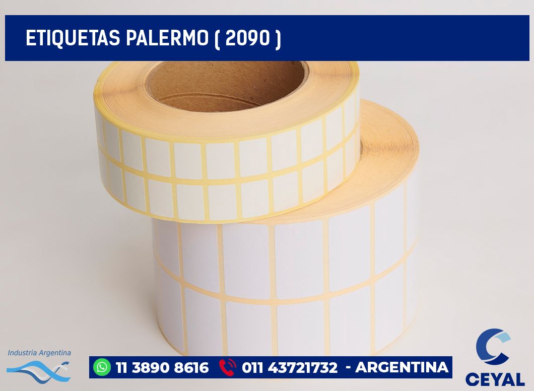 ETIQUETAS PALERMO ( 2090 )