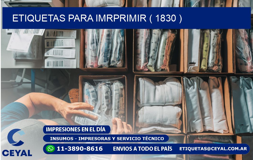 ETIQUETAS PARA IMRPRIMIR ( 1830 )