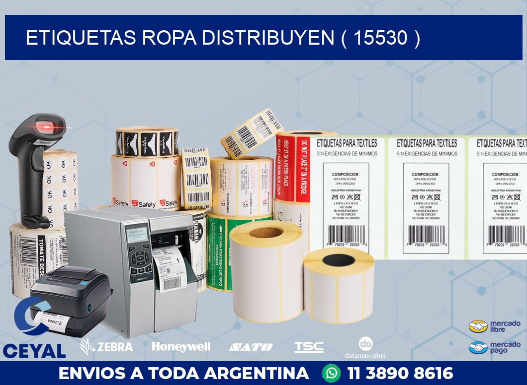 ETIQUETAS ROPA DISTRIBUYEN ( 15530 )