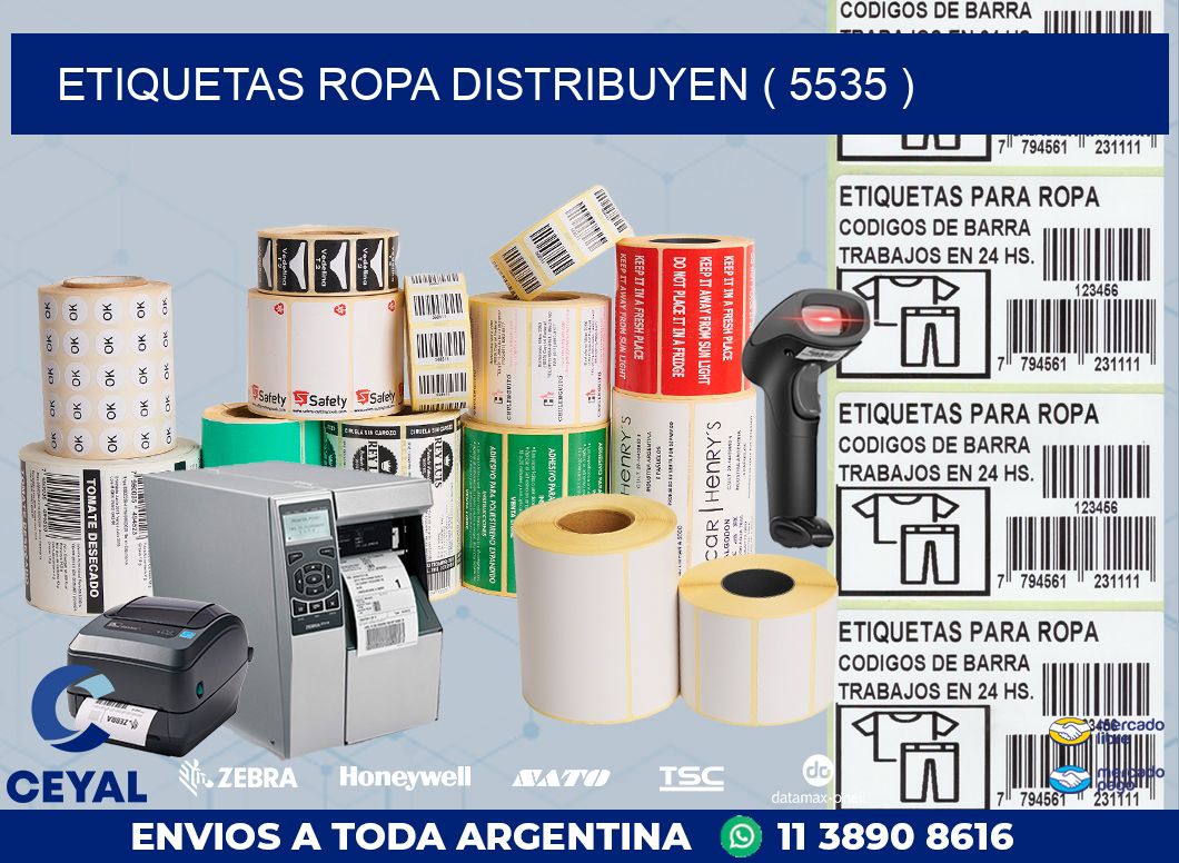 ETIQUETAS ROPA DISTRIBUYEN ( 5535 )