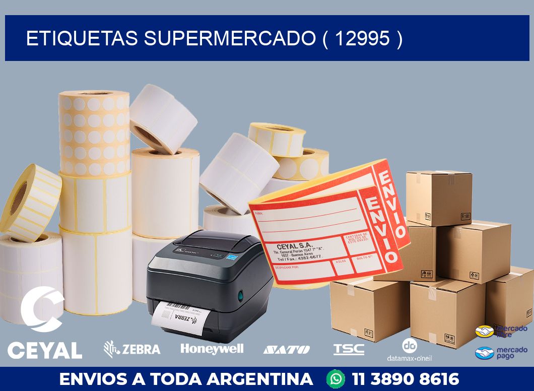 ETIQUETAS SUPERMERCADO ( 12995 )