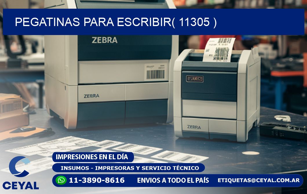 PEGATINAS PARA ESCRIBIR( 11305 )