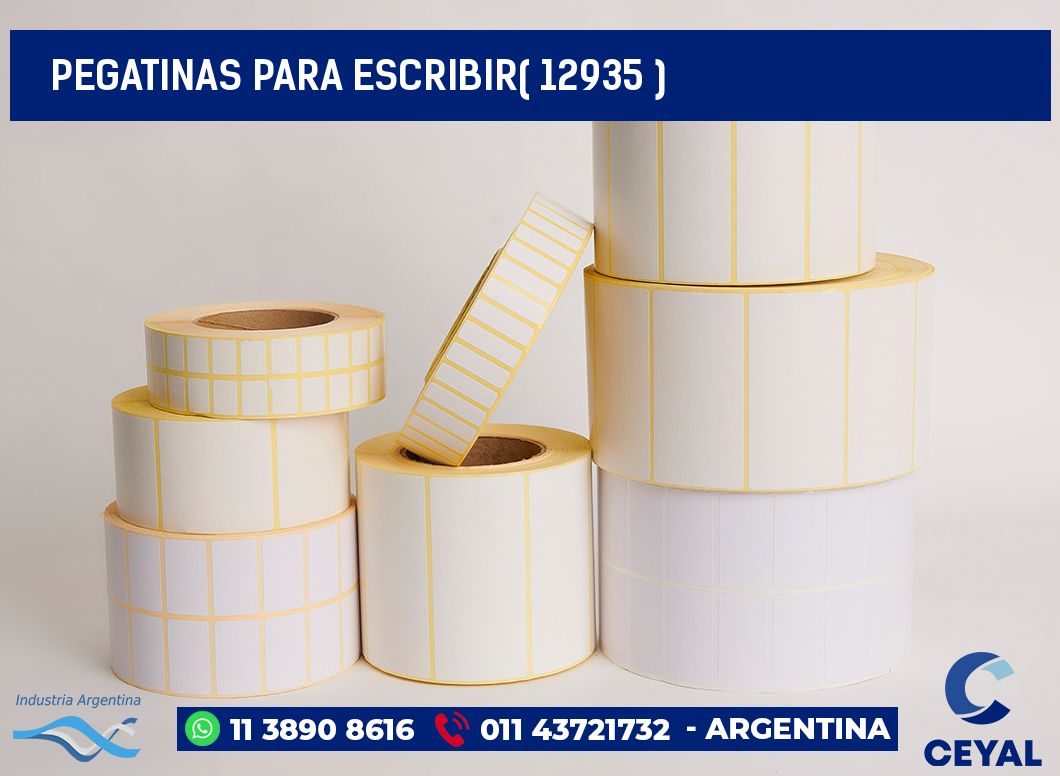 PEGATINAS PARA ESCRIBIR( 12935 )