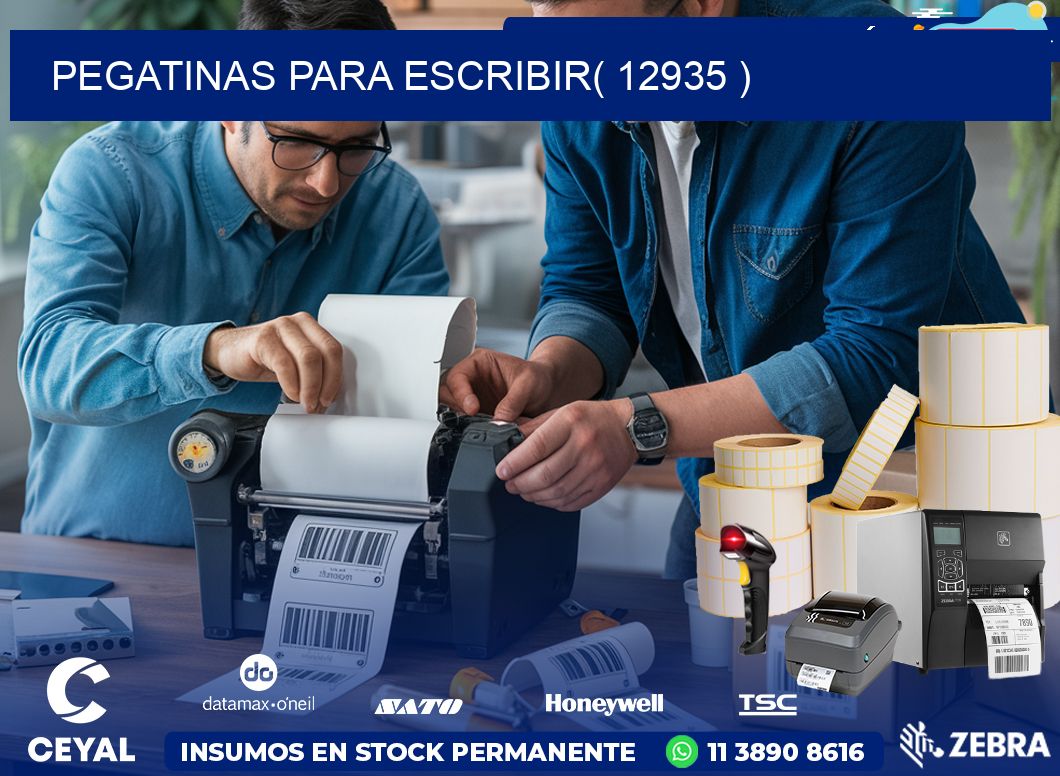 PEGATINAS PARA ESCRIBIR( 12935 )