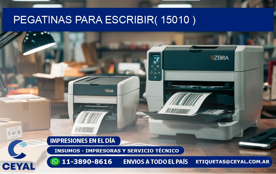 PEGATINAS PARA ESCRIBIR( 15010 )