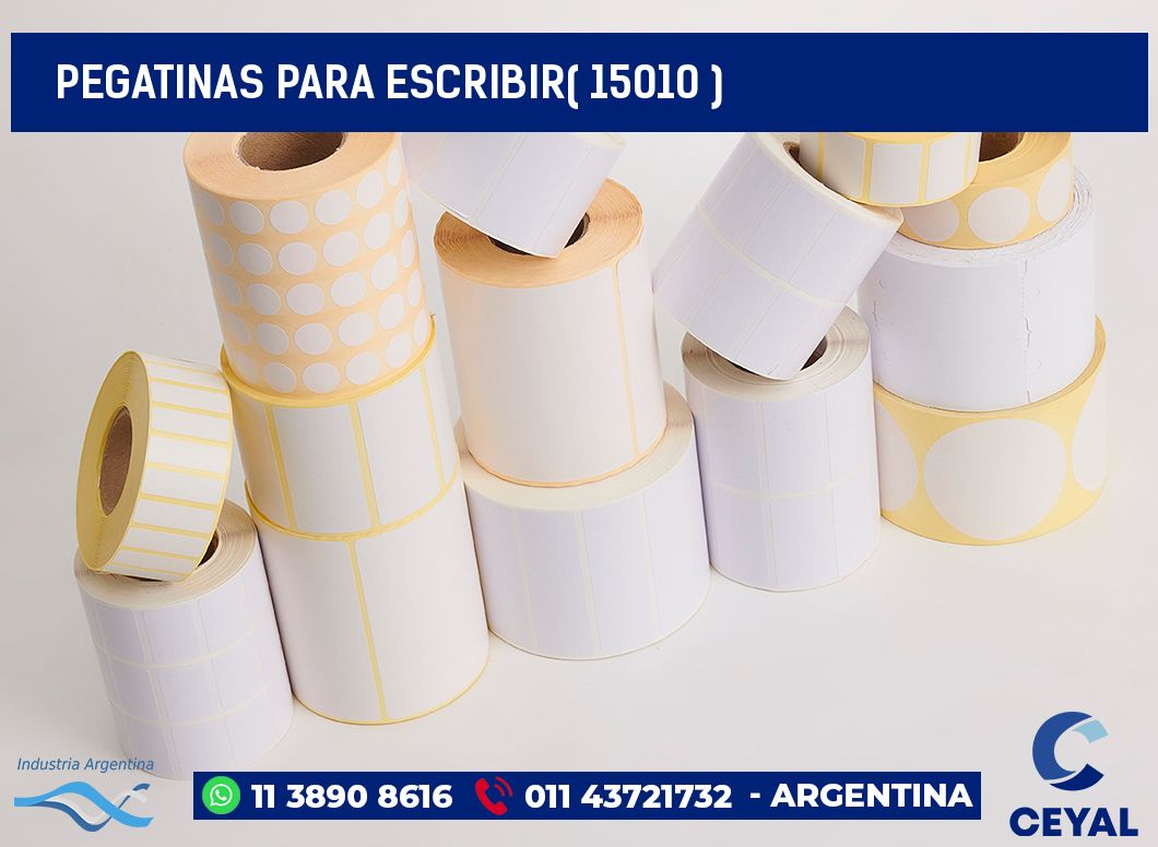 PEGATINAS PARA ESCRIBIR( 15010 )