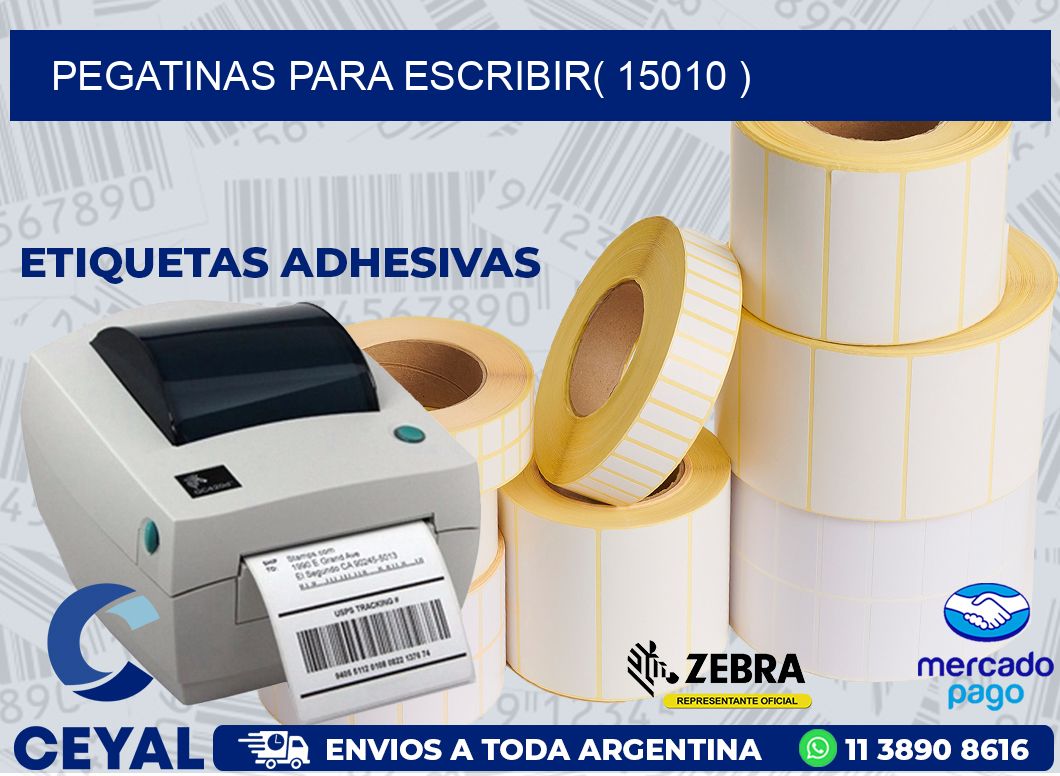 PEGATINAS PARA ESCRIBIR( 15010 )