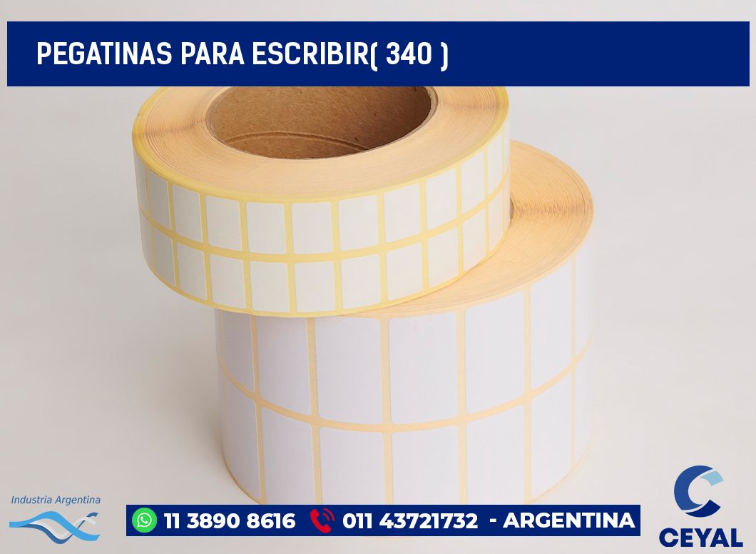 PEGATINAS PARA ESCRIBIR( 340 )