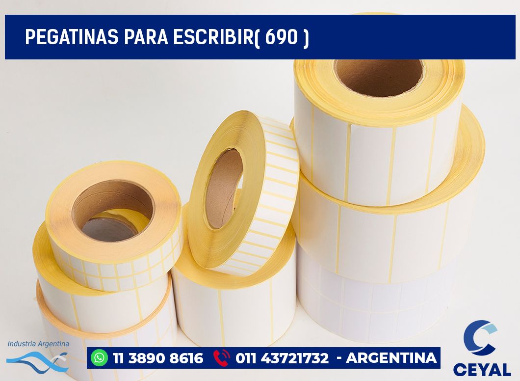 PEGATINAS PARA ESCRIBIR( 690 )