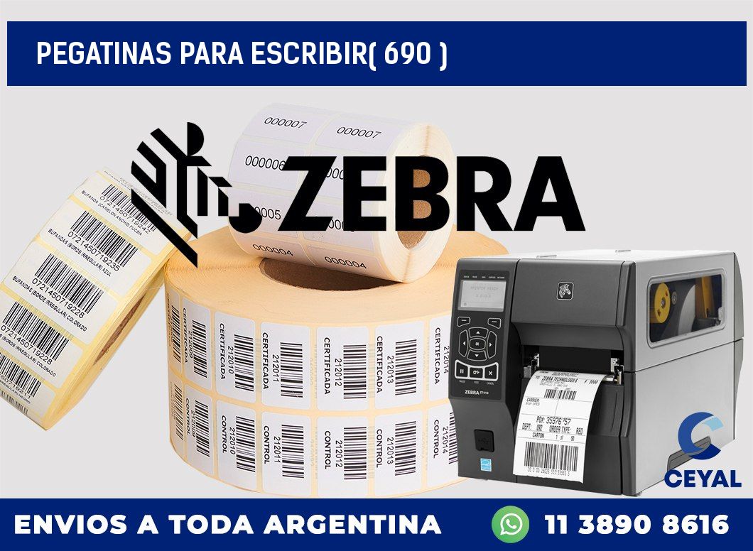 PEGATINAS PARA ESCRIBIR( 690 )