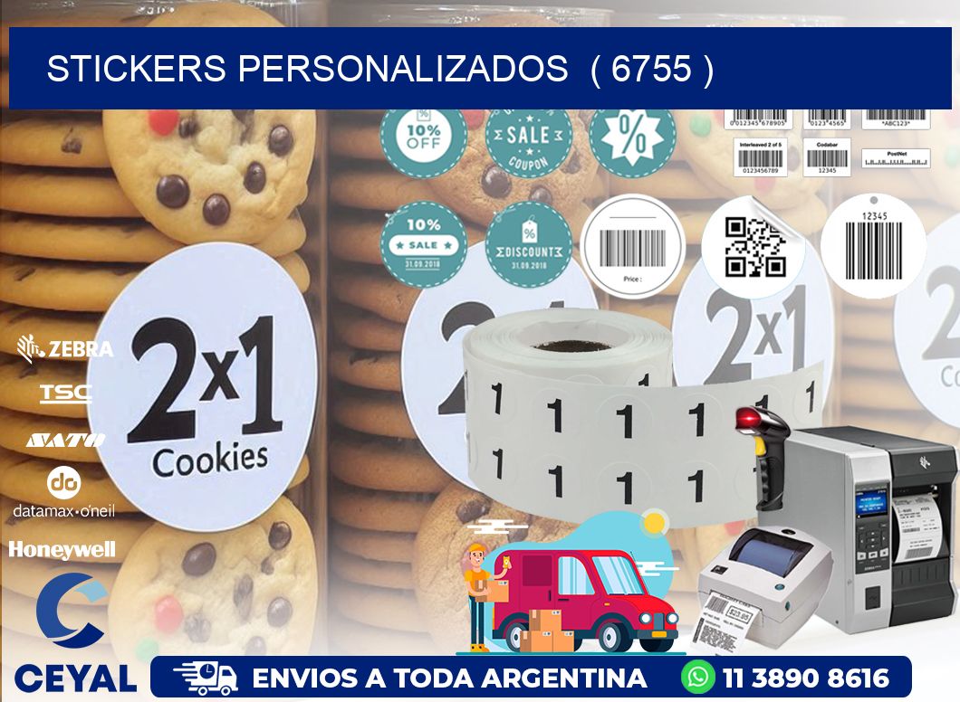 STICKERS PERSONALIZADOS  ( 6755 )