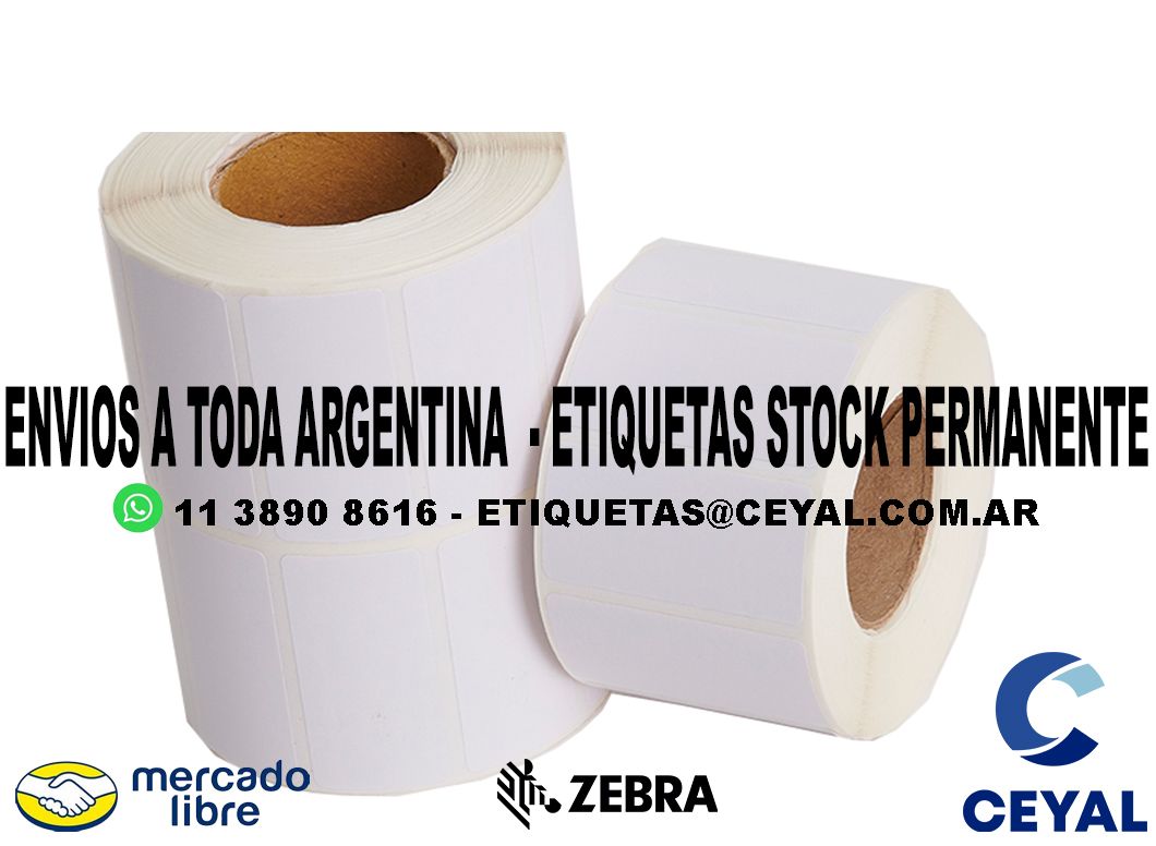 1000 ETIQUETAS PEGATINA 73 x 43