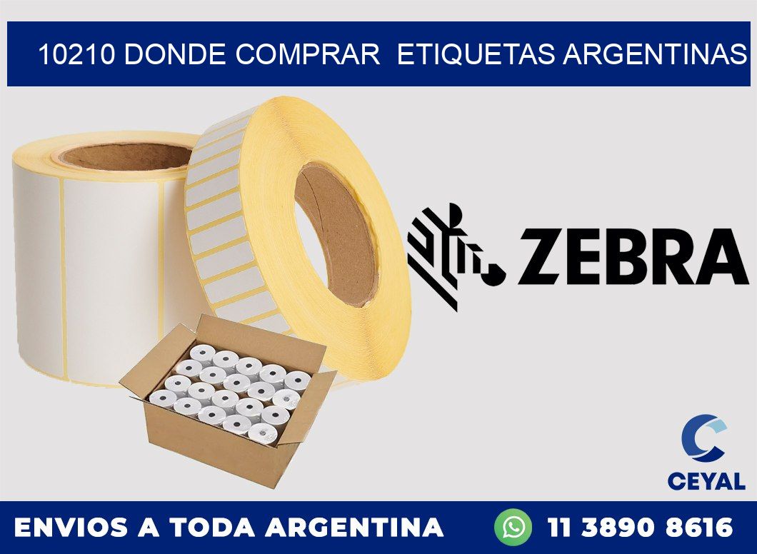 10210 DONDE COMPRAR ETIQUETAS ARGENTINAS