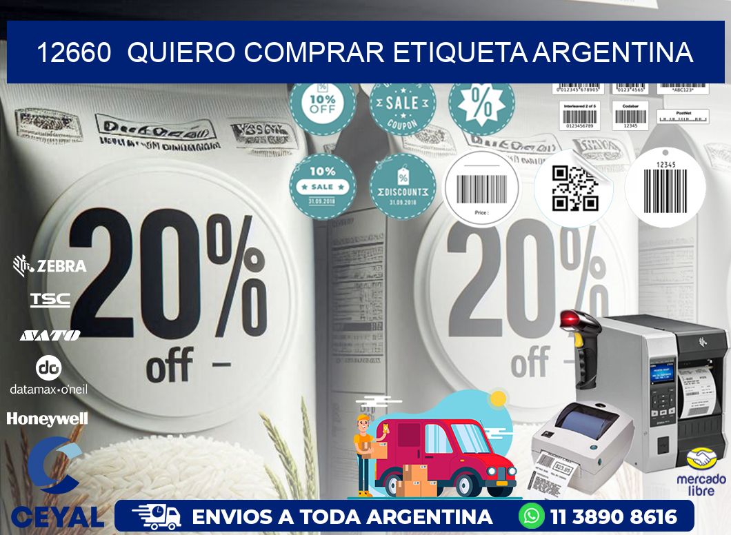 12660  QUIERO COMPRAR ETIQUETA ARGENTINA