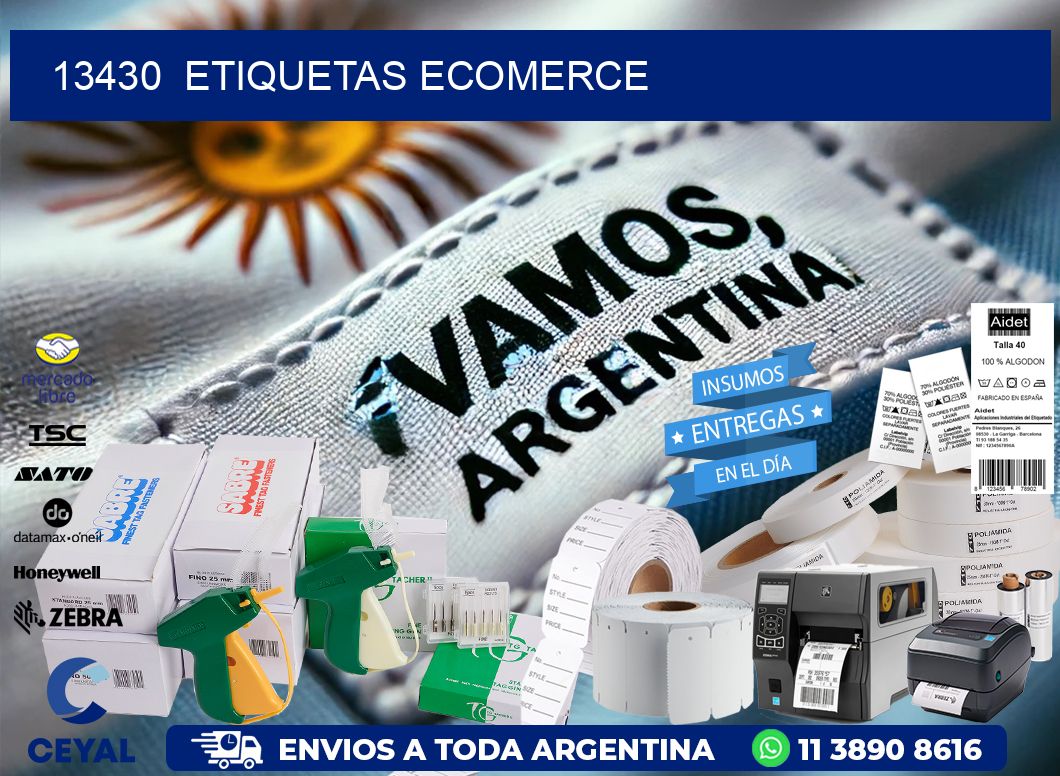13430  ETIQUETAS ECOMERCE