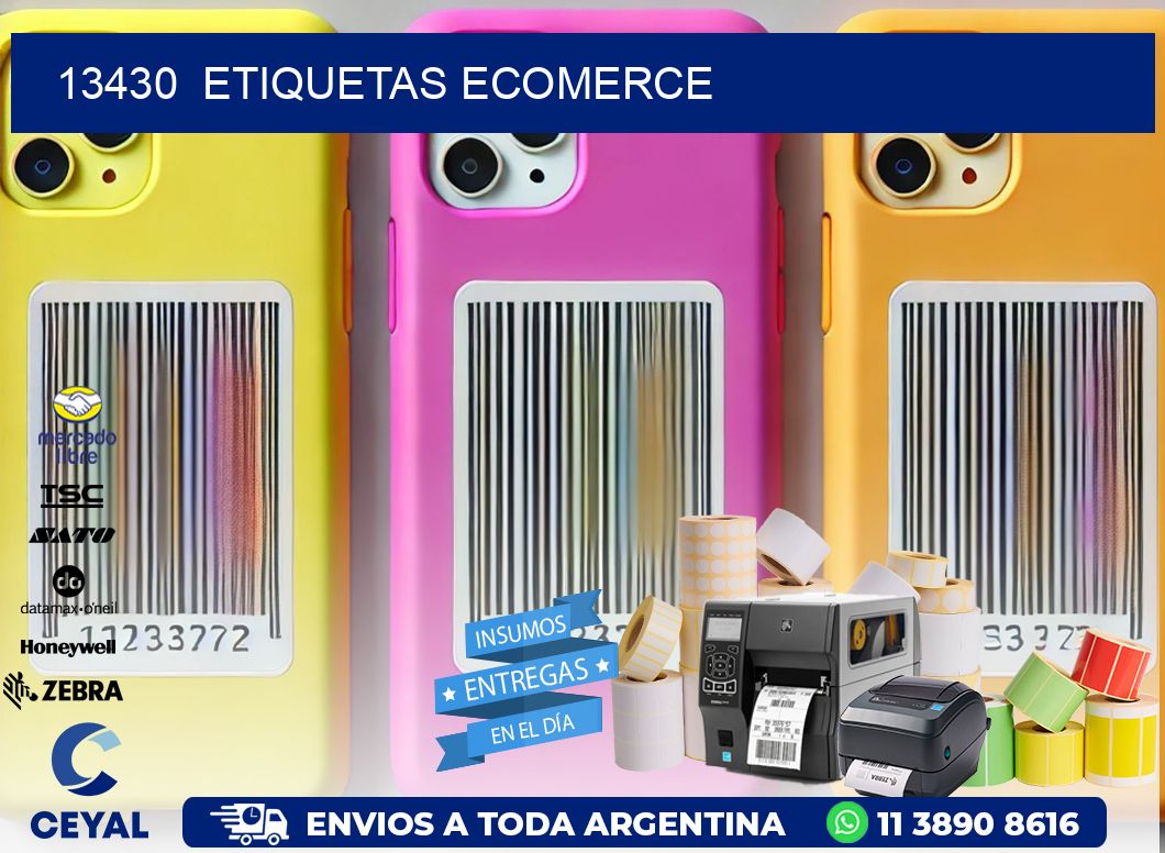 13430  ETIQUETAS ECOMERCE