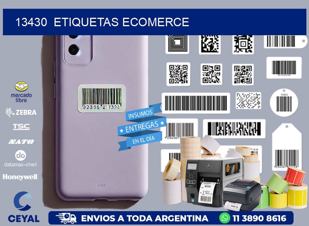 13430  ETIQUETAS ECOMERCE