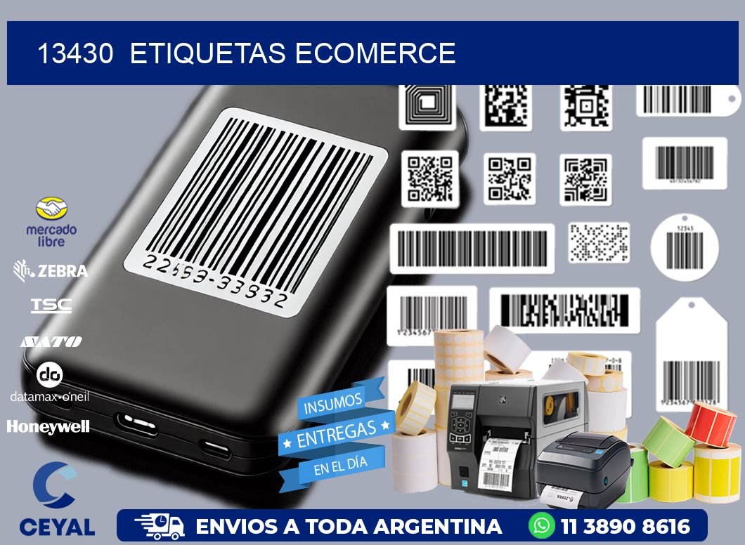 13430  ETIQUETAS ECOMERCE