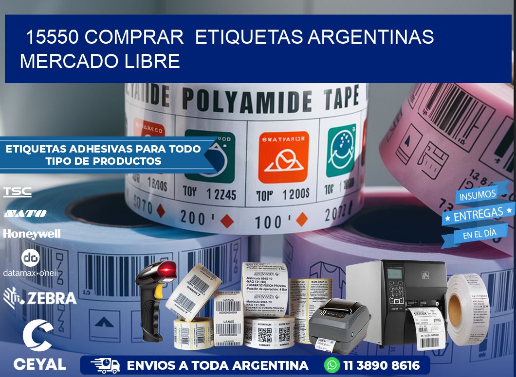 15550 COMPRAR  ETIQUETAS ARGENTINAS MERCADO LIBRE