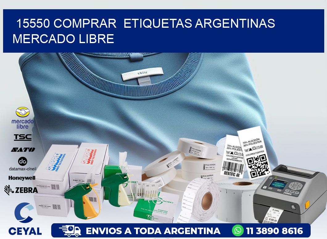 15550 COMPRAR  ETIQUETAS ARGENTINAS MERCADO LIBRE