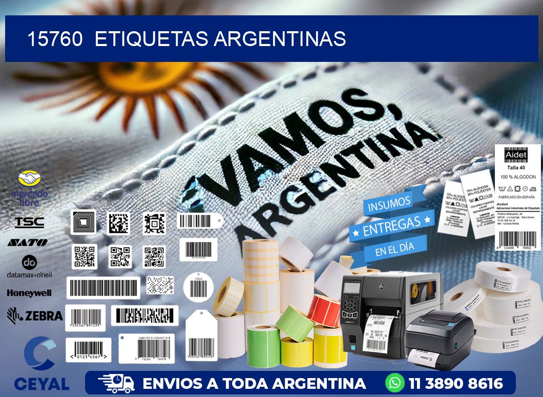 15760  ETIQUETAS ARGENTINAS