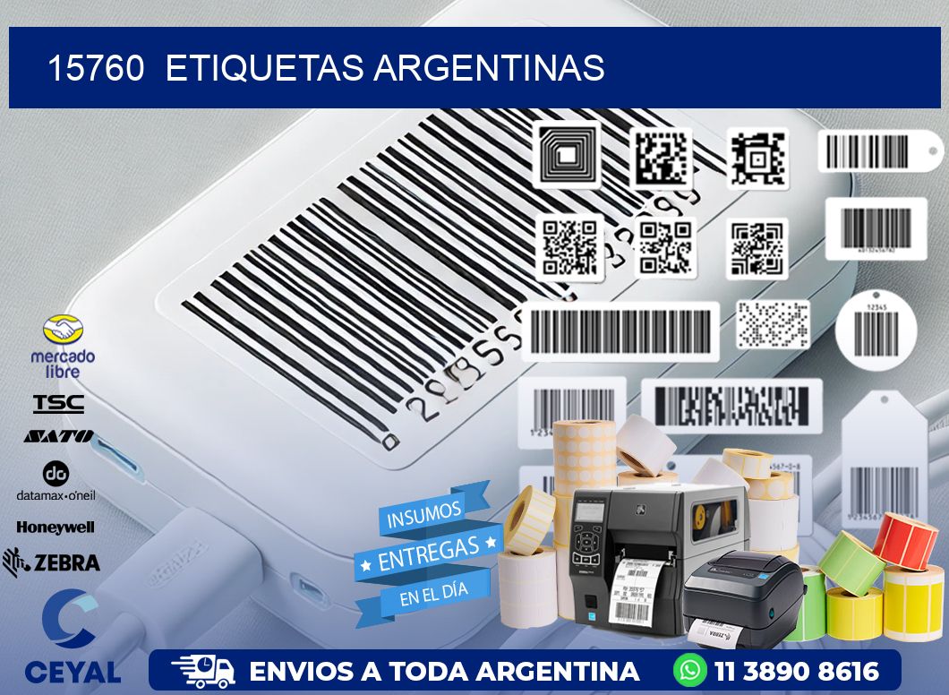 15760  ETIQUETAS ARGENTINAS