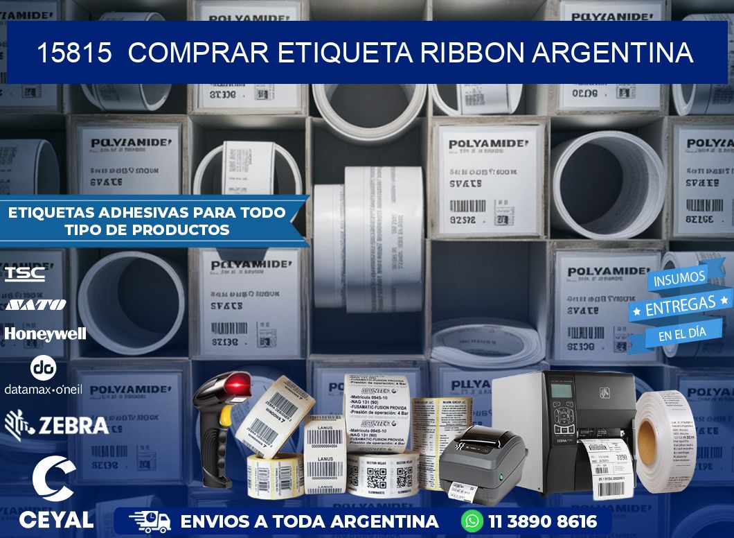 15815  COMPRAR ETIQUETA RIBBON ARGENTINA