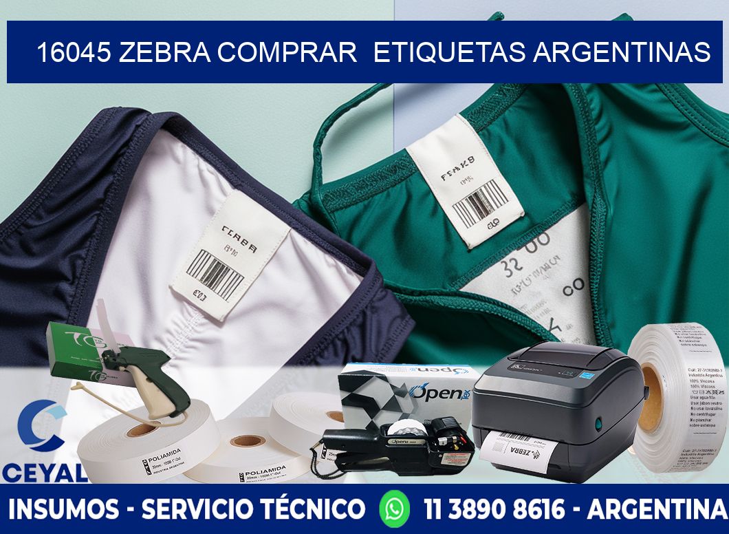 16045 ZEBRA COMPRAR  ETIQUETAS ARGENTINAS