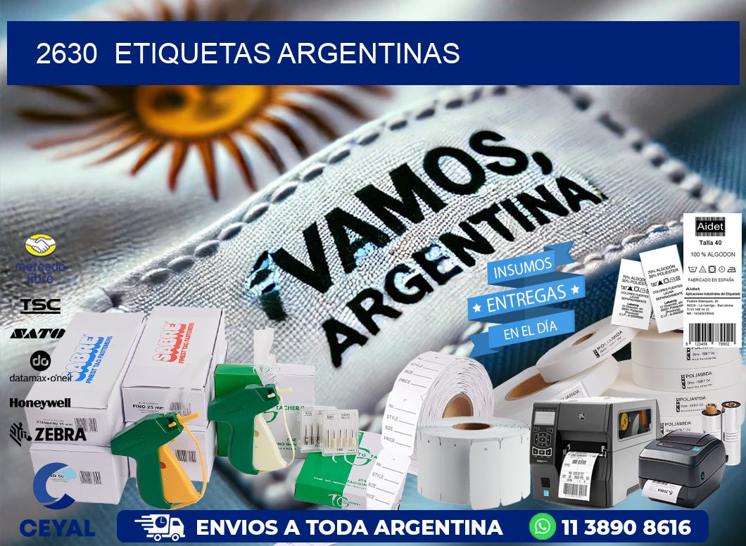 2630  ETIQUETAS ARGENTINAS