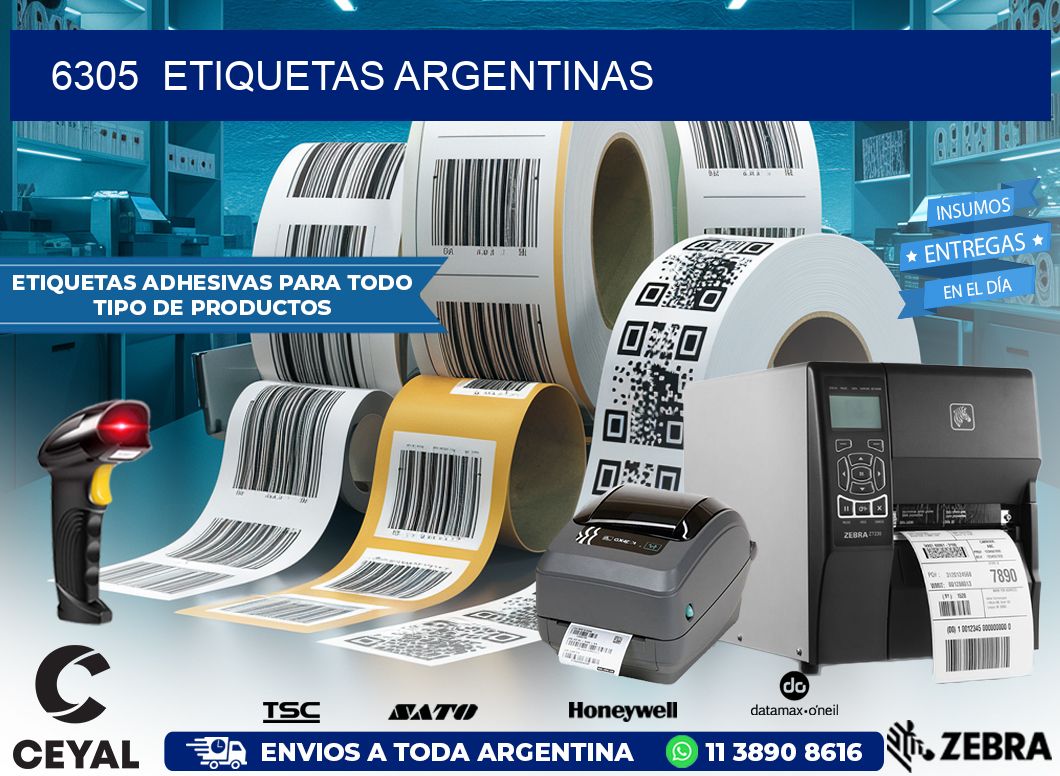 6305  ETIQUETAS ARGENTINAS