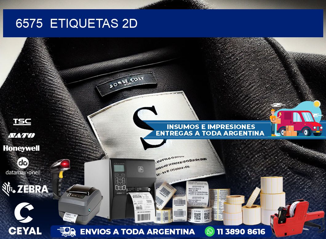 6575  ETIQUETAS 2D
