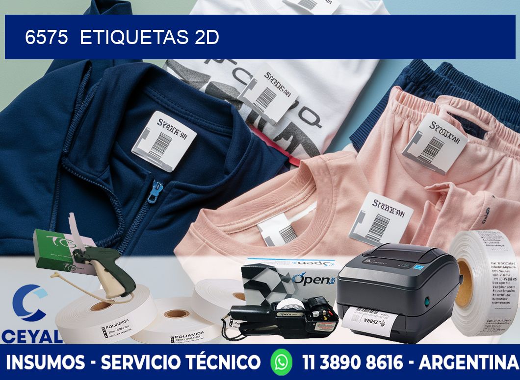 6575  ETIQUETAS 2D