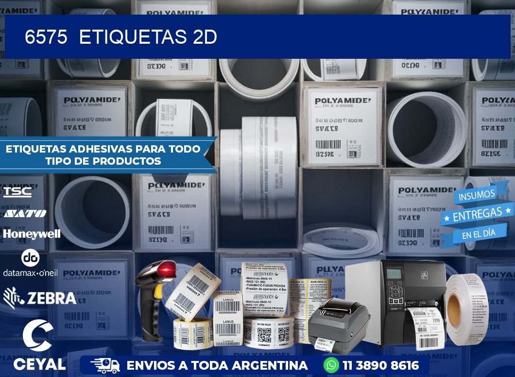 6575  ETIQUETAS 2D