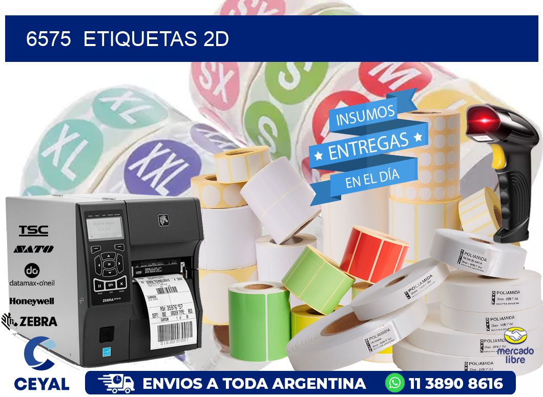6575  ETIQUETAS 2D