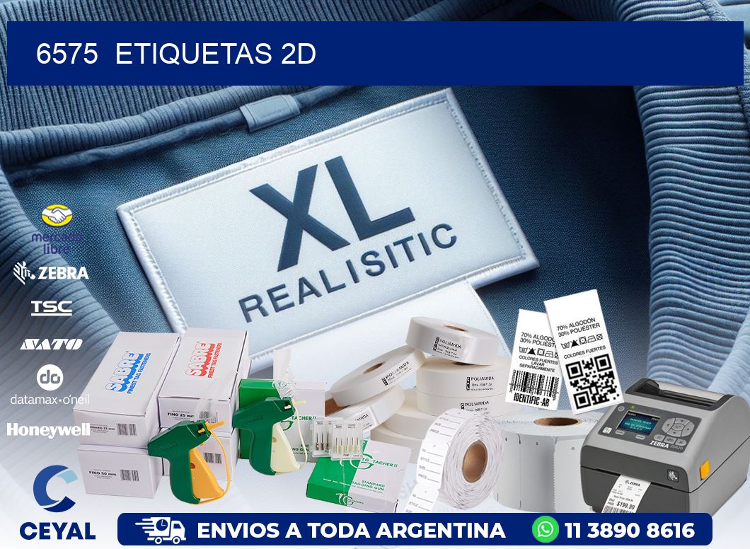 6575  ETIQUETAS 2D