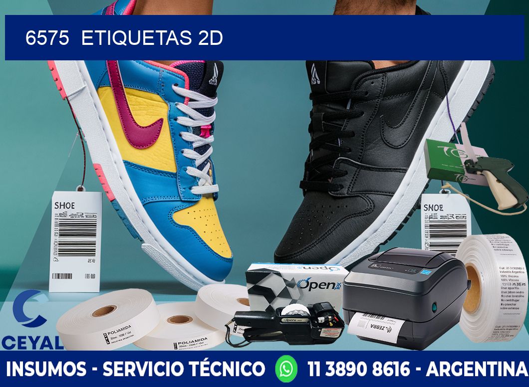 6575  ETIQUETAS 2D