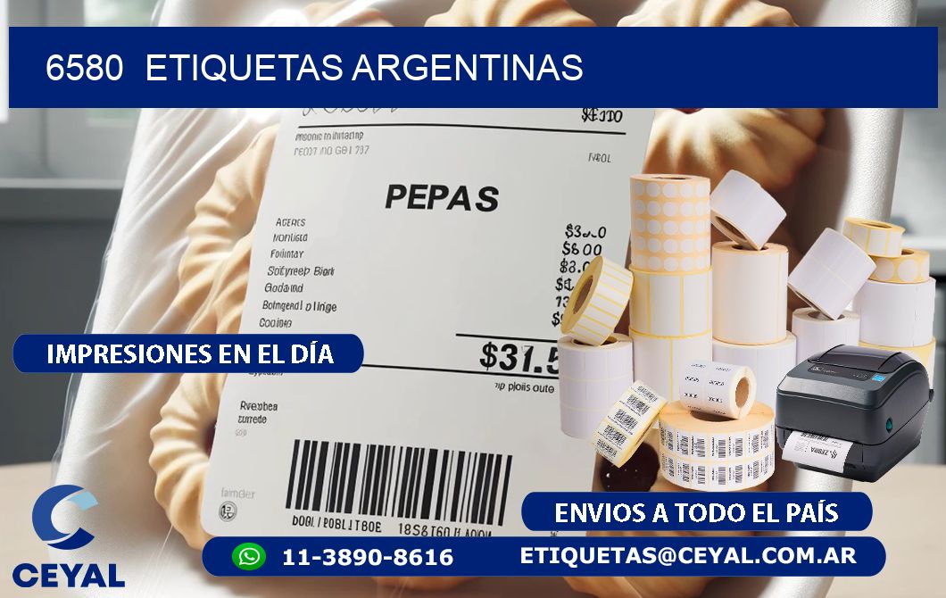 6580  ETIQUETAS ARGENTINAS