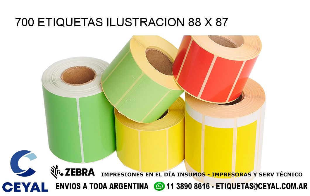 700 ETIQUETAS ILUSTRACION 88 x 87
