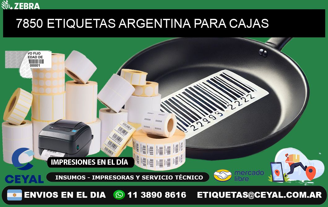 7850 ETIQUETAS ARGENTINA PARA CAJAS