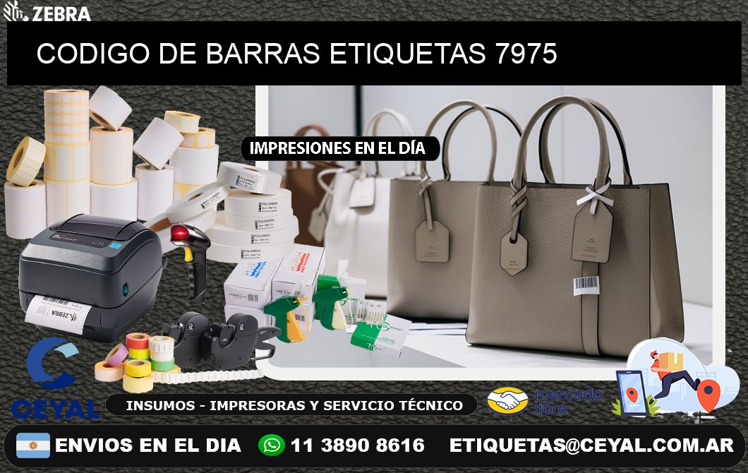 CODIGO DE BARRAS ETIQUETAS 7975