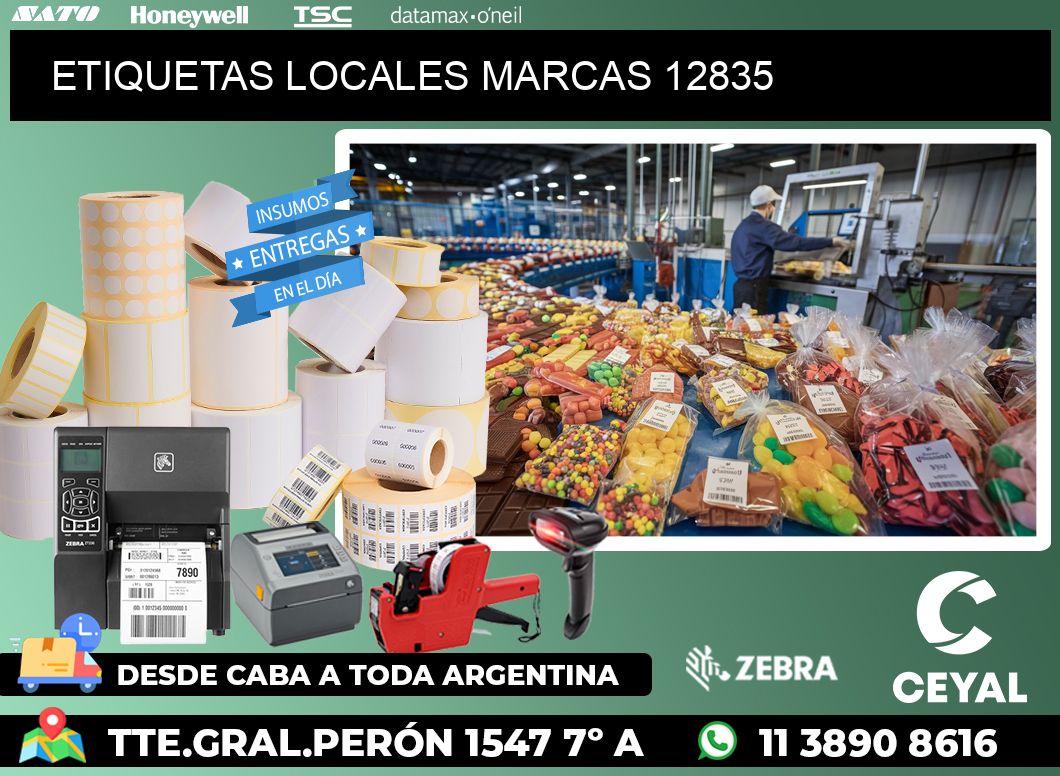 ETIQUETAS LOCALES MARCAS 12835